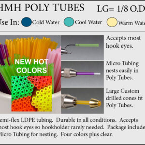 Large Poly Tubes 1/8" diameter